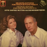 Angel : Weissenberg - Brahms Violin Sonatas