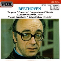Vox : Brendel - Beethoven Concerto No. 5, Sonata No. 23