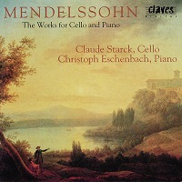 Claves : Eschenbach - Mendelssohn Cello Works