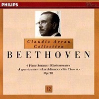 Philips Claudio Arrau Collection : Arrau Volume 12 - Beethoven Sonatas 23, 24, 26 & 27