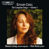 BIS : Grieg - Songs Volume 02