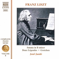Naxos Complete Piano Music Liszt : Volume 08