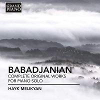 Grand Piano : Melikyan - Babadjanian Piano Works