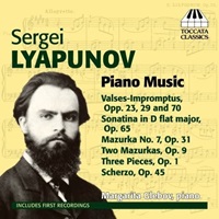 Toccata Classics : Glebov - Lyapunov Works
