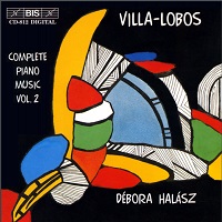 BIS Villa-Lobos : Halasz - Villa-Lobos Volume 02