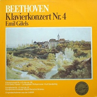 Melodiya : Gilels - Beethoven Concerto No. 4