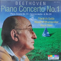 Belart : Gulda - Beethoven Concerto No. 1, Sonatas 23 & 24