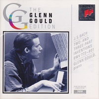Sony Classical Glenn Gould Edition : Gould - Bach Two & Three Part Inventions