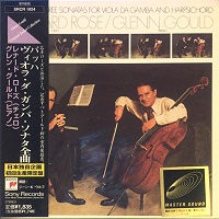 Sony Japan : Gould - Bach Viola de Gamba Sonatas