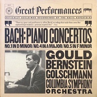 CBS : Gould - Bach Concertos 1, 4 & 5