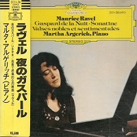 Deutsche Grammophon Japan : Argerich - Ravel Gaspard de la Nuit, Sonatine, Valses et sentimentales
