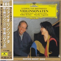 Deutsche Grammophon Japan Super Best 101 : Argerich - Beethoven Violin Sonatas 5 & 9
