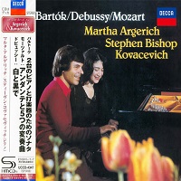 Decca Japan : Argerich, Kovacevich - Bartok, Mozart, Debussy