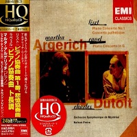 EMI Japan : Argerich - Liszt, Ravel