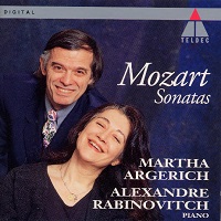 Teldec : Argerich, Rabinovitch - Mozart Sonatas