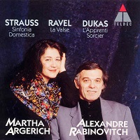 Teldec : Argerich, Rabinovitch - Dukas, Strauss, Ravel