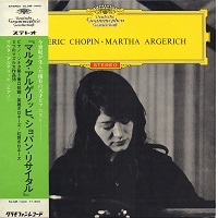 Deutsche Grammophon  Japan : Argerich - Chopin Sonata No. 3, Polonaises, Mazurkas