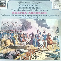 HMV : Argerich - Chopin Competition Recordings