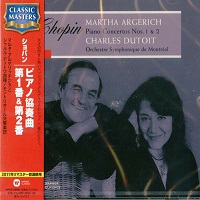 Warner Classics Japan : Argerich - Chopin Concertos 1 & 2