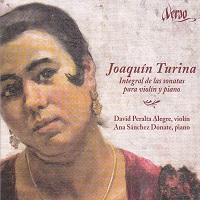 Verso : Donate - Turina Violin and Piano Works