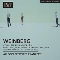 Grand Piano : Franzetti - Weinberg Piano Works Volume 01