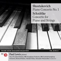 BBC Music Magazine : Lewis - Schnittke, Weber, Shostakovich