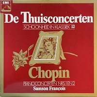HMV : Francois - Chopin Concertos 1 & 2