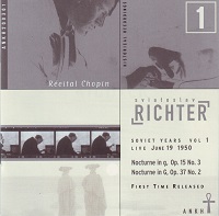 Ankh : Richter - The Soviet Years Volume 01