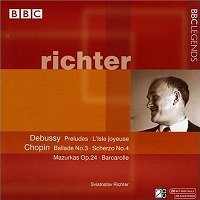 BBC Legends : Richter - Chopin, Debussy