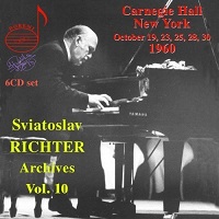 Doremi Recordings Legendary Treasures : Richter - Legacy Volume 10