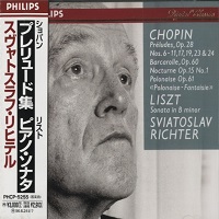 Philips Japan Digital Classics : Richter - Chopin, Liszt