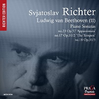 Praga Richter Edition : Richter - Beethoven Sonatas 17, 18 & 23