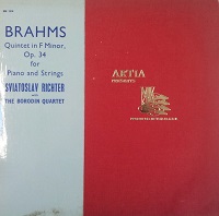 Mezhdunarodnaya Kniga : Richter - Brahms Piano Quintet