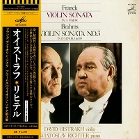 Victor Japan : Richter - Brahms, Franck