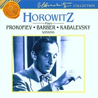 BMG Classics Horowitz Collection : Horowitz - Barber, Kabalevsky, Prokofiev