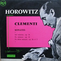 
RCA Victor : Horowitz - Clementi Sonatas
