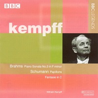 BBC Legends : Kempff - Brahms, Schumann
