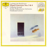 Deutsche Grammophon Galliera : Kempff - Beethoven Concertos 3 & 4
