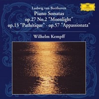 Deutche Grammophon Japan : Kempff - Beethoven Sonatas 8 & 14 & 23