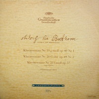 Deutsche Grammophon : Kempff - Beethoven Sonatas 19, 20 & 23