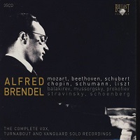 Brilliant Classics : Brendel -  Vanguard, Vox and Turnabout Recordings