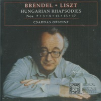 �Musical Heritage Society : Brendel - Liszt Hungarian Rhapsodies