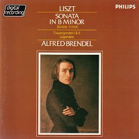Philips : Brendel - Liszt Sonata, Legends, La Lugubre Gondola