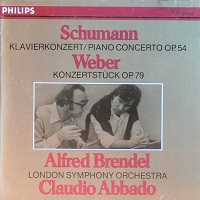 �Philips : Brendel - Schumann, Weber