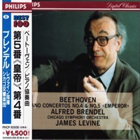 Philips Japan Best 100 : Brendel - Beethoven Concertos 4 & 5