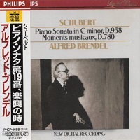 Philips Japan : Brendel - Schubert Sonata No. 19, Moment Musicaux