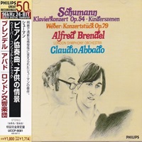 Philips Japan : Brendel - Schumann, Weber