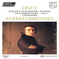 Philips : Brendel - Liszt Sonata, Legends, La Lugubre Gondola