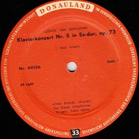 �Donauland : Brendel - Beethoven Concerto No. 5, Fantasy