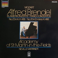 �Philips Sequenza : Brendel - Mozart Concertos 20 & 23